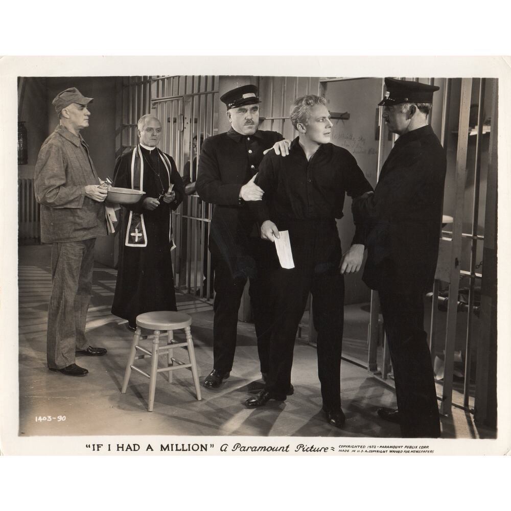 Vintage 1932 If I Had a Million Gene Raymond Movie Still Photo 8x10 BW